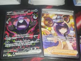 Cartes Pokémon Morpeko EX, Albia, Zarude, Lugulabre EX 6 ...