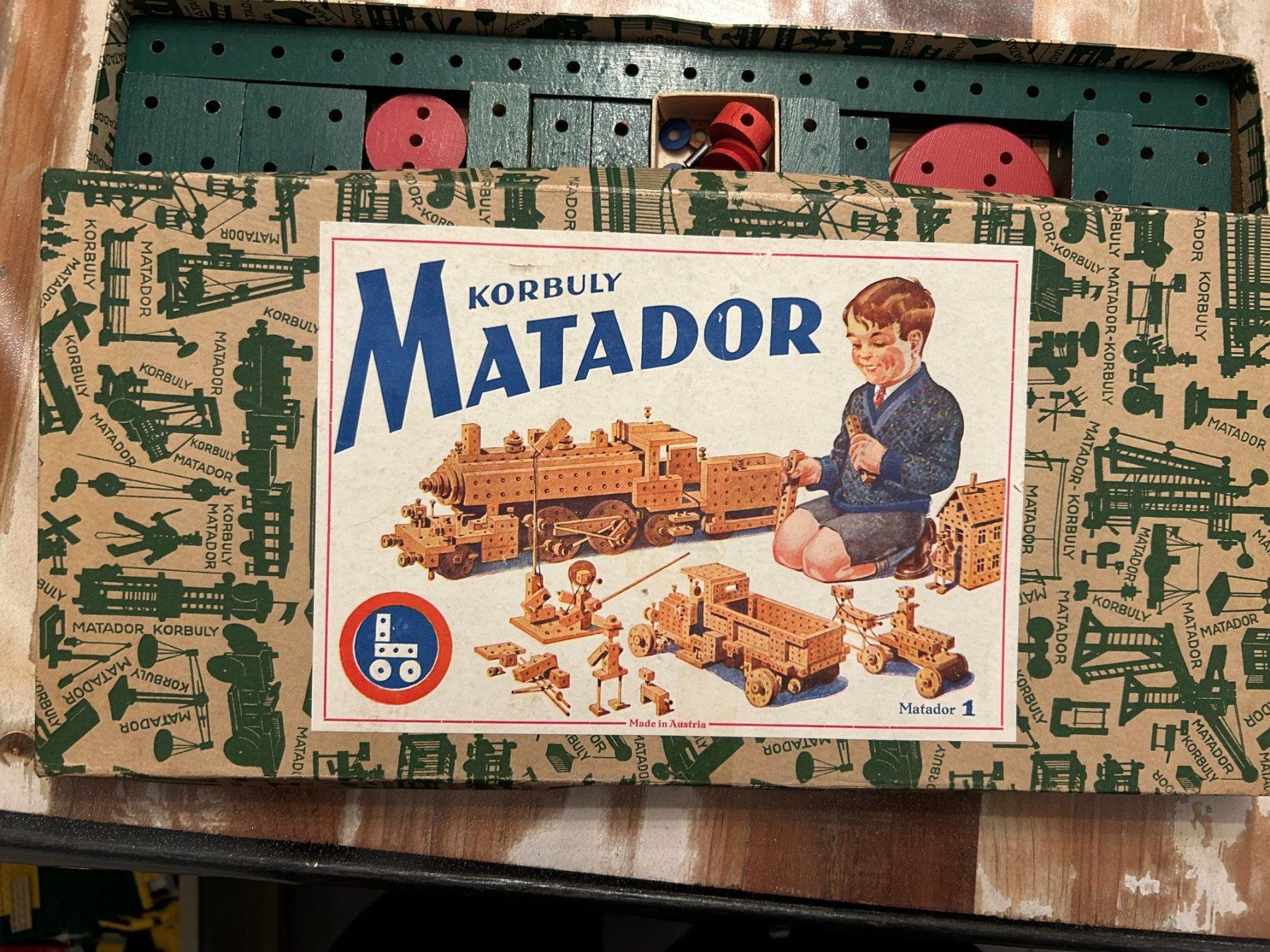 Kit di costruzioni: Boîte de construction Korbuly Matador – Usato da Marsens venduto da CaptainFlam 1