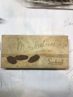 Antiker Suchard Mousselines Schokoladenkasten, Sammlerstück!