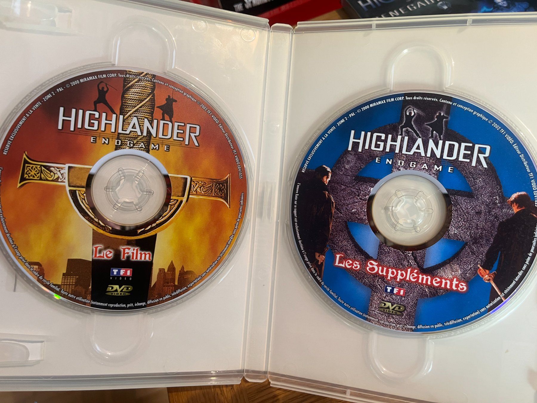 Tutti i DVDs: Highlander 4 - End Game (2000, Christophe Lambert, 2 DVD) – Usato da Vevey venduto da zecollector 2