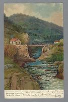 1906, FERROVIA PONTE TRESA, LUINO - PONTE SUL TRESA