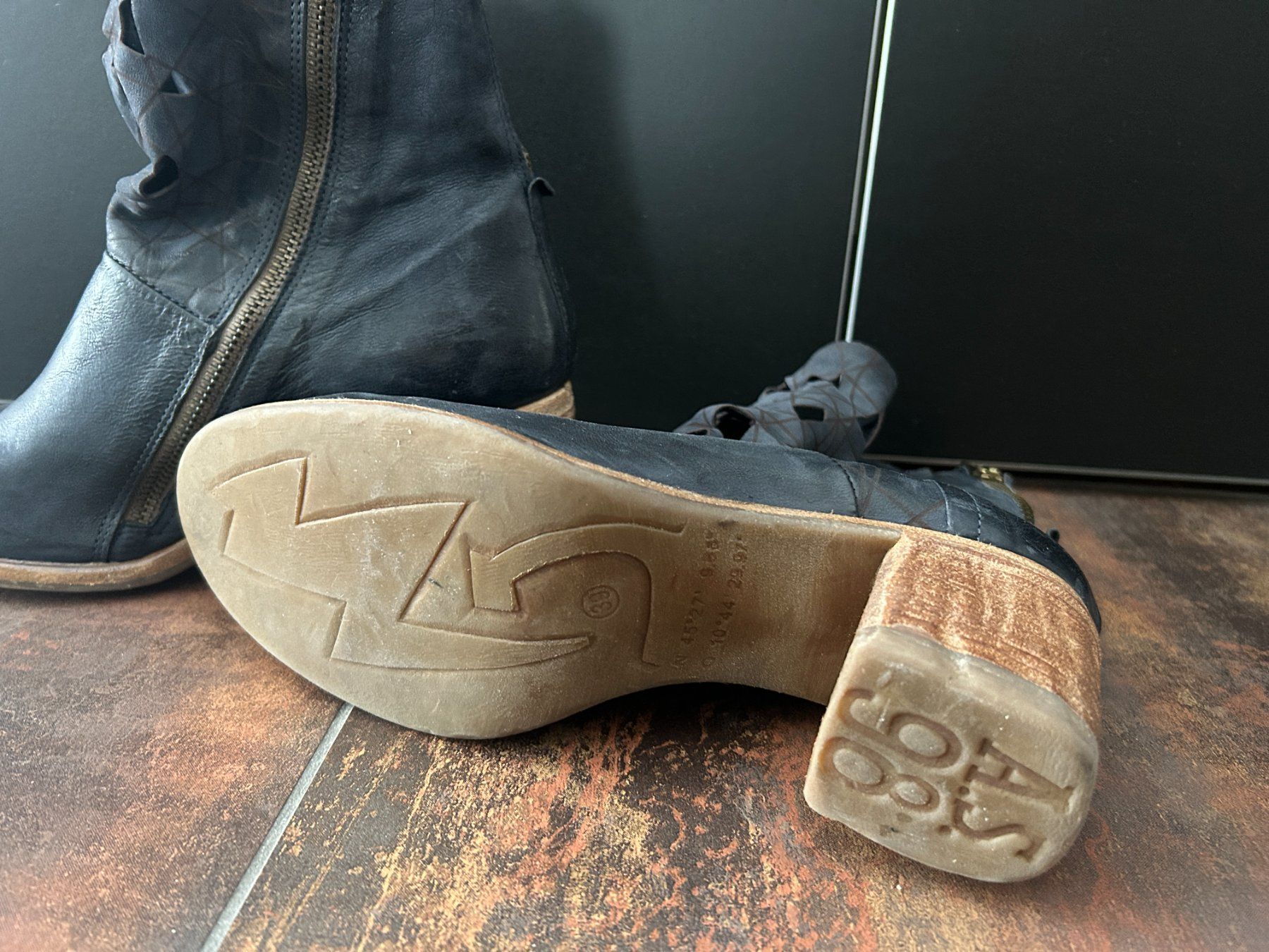A.S.98 Scarpe da donna: A.S. 98 Frühlings-Stiefeletten – Usato da Abtwil SG venduto da Elocin0815 1