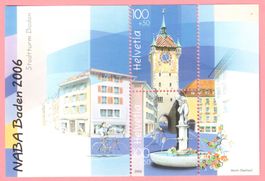 S'Block  Naion.. Briefmarkenau  Baden NABA 2006 II  postfris