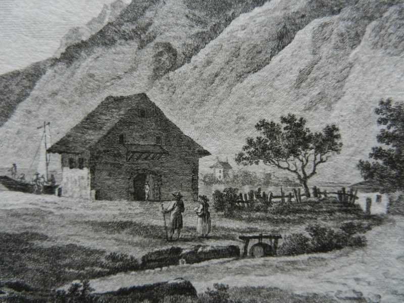Incisioni: Walensee Kupferstich – Usato da Risch venduto da Rischli15 7