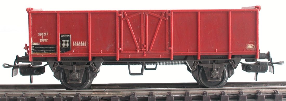 Buco Modelleisenbahnen: Buco offener Güterwagen der SBB Spur H0 – Gebraucht aus Oberwil BL von Klang 1