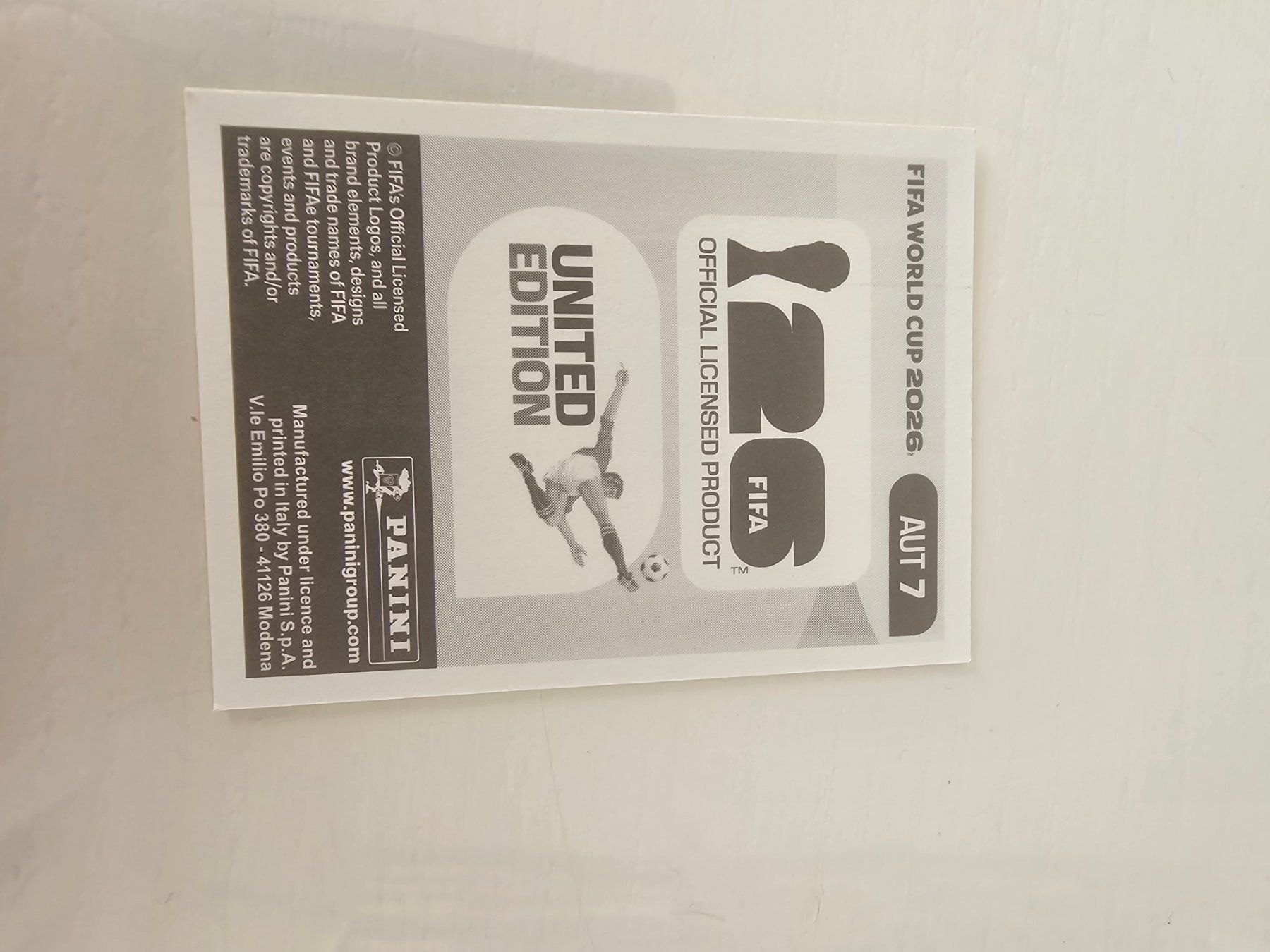 Panini Sammelbilder & Trading cards: AUT 7 – Gebraucht aus Pregassona von sig_6v2k 1