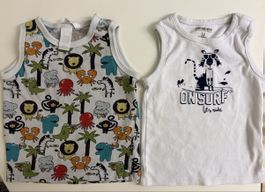 2er Set: Süssi Sommer-Tops für Chind, Grösse 80/81!