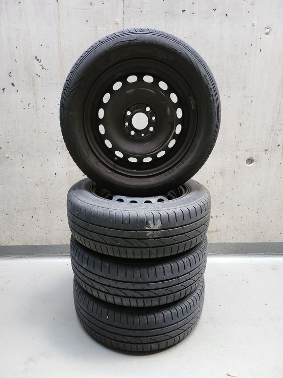 Fiat 500 Kompletträder 14 Zoll Stahl Kaufen auf Ricardo