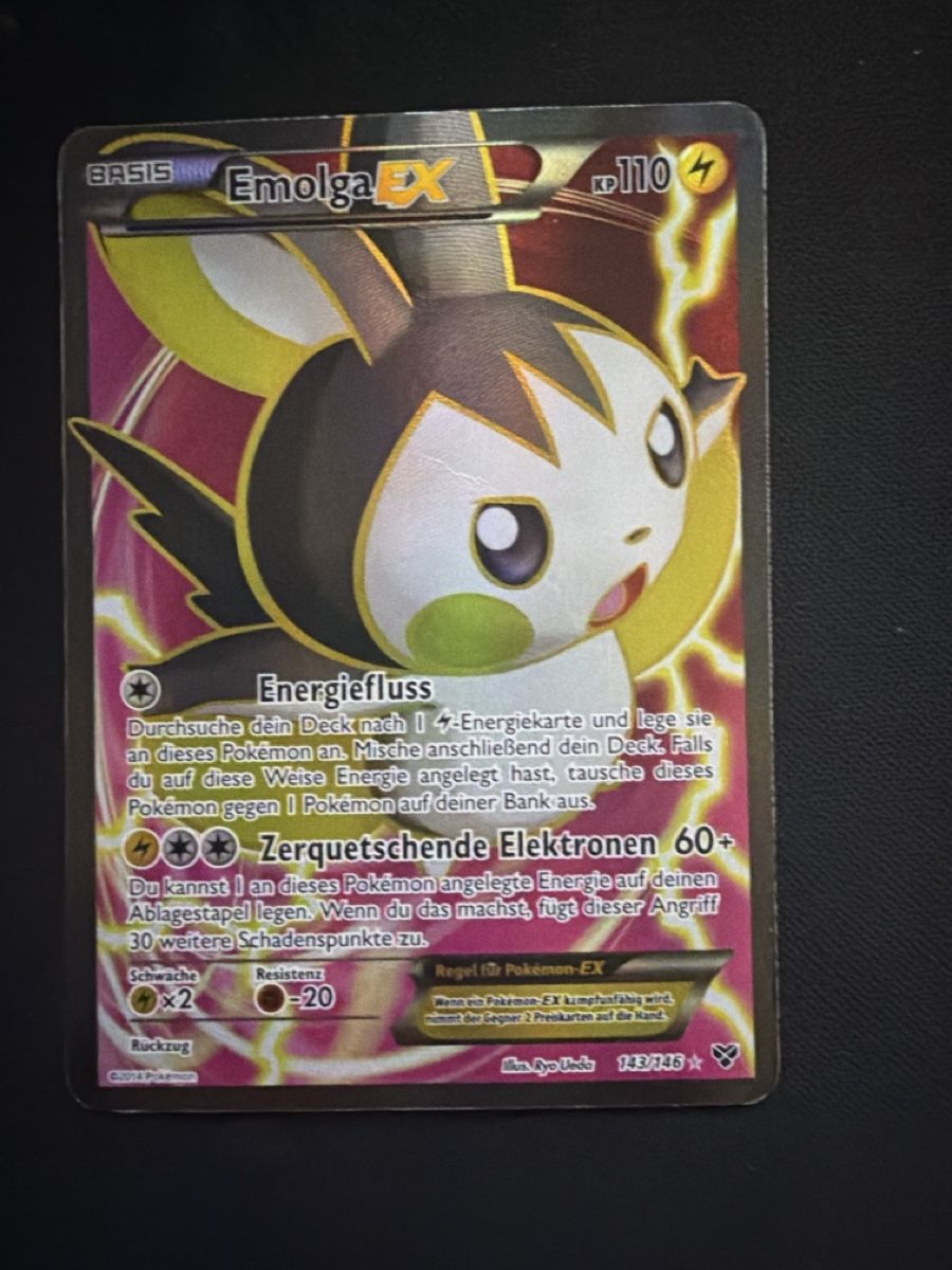 Cartes: Emolga Ex DE 143 – D'occasion à Onex par Shop2Rayan