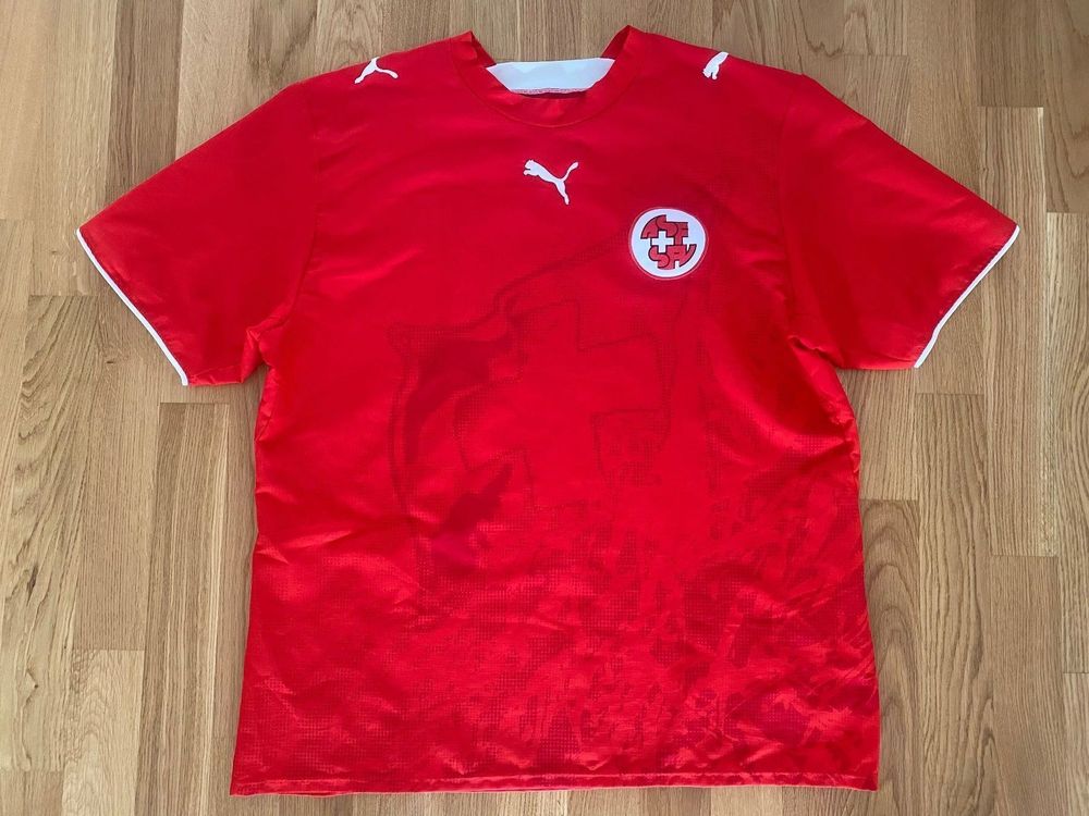 Maillot de foot Suisse 2008 Extérieur L | Acheter sur