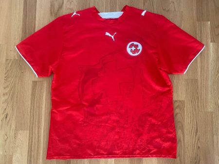 ORIGINAL SCHWEIZ NATI TRIKOT 2006/08 MAILLOT SUISSE PUMA XL