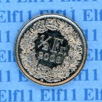 CHF___0.50 2008 -vz 50 Rappen