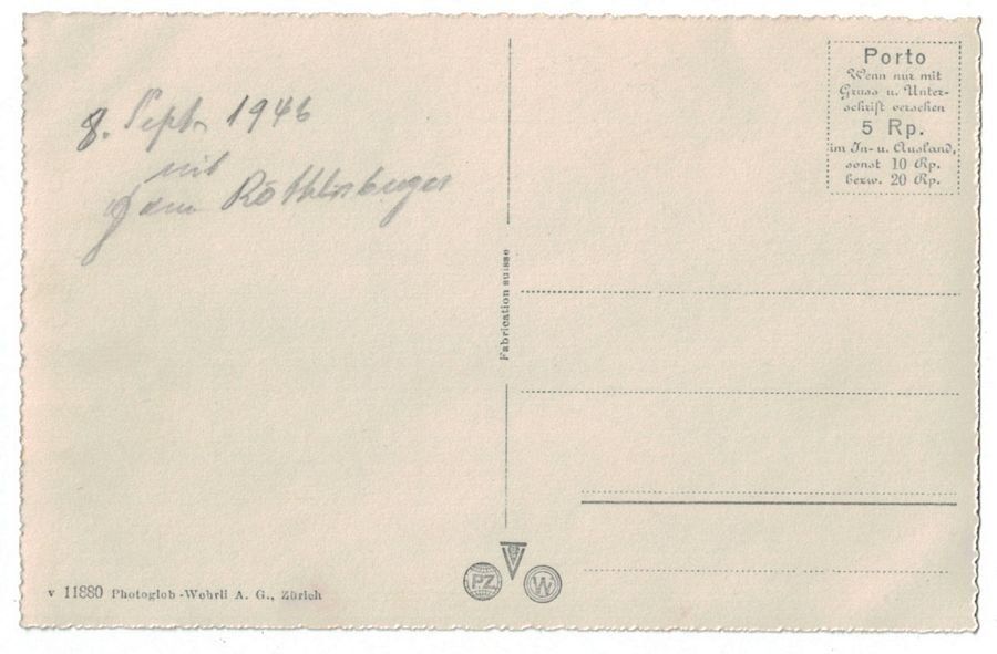 Cartoline postali: Steinalp, Strassenunterhaltsarbeiten, Oldtimer, datiert 1964 – Usato da Frauenfeld venduto da POML 1