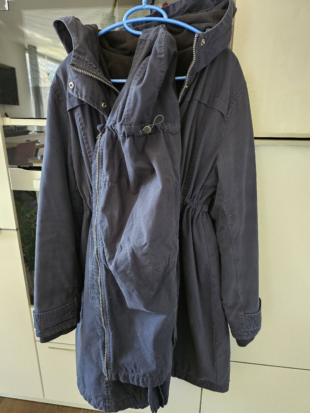 C&A Giacche: Tragejacke dunkelblau in Gr. 42 – Usato da Grellingen venduto da JJJJ93 1