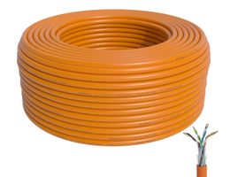 Cat 7 Netzwerk Verlegekabel Halogenfrei Installation 50m