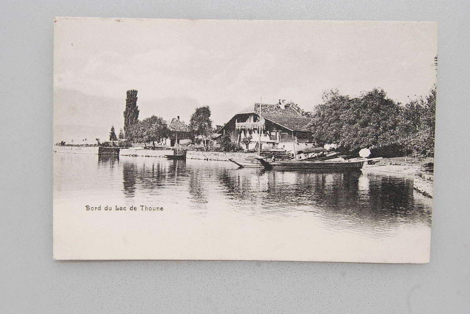 Cartes postales: AK Bord du Lac de Thoune – D'occasion à Rüfenacht BE par Toro06
