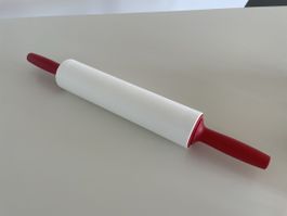 Teigroller weiss rot neuwertig