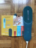 Brosse de nettoyage du visage vibrante, 3 lumière LED
