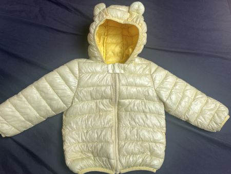 Winterjacke Gr. 100 mit Ohren gelb 🔅