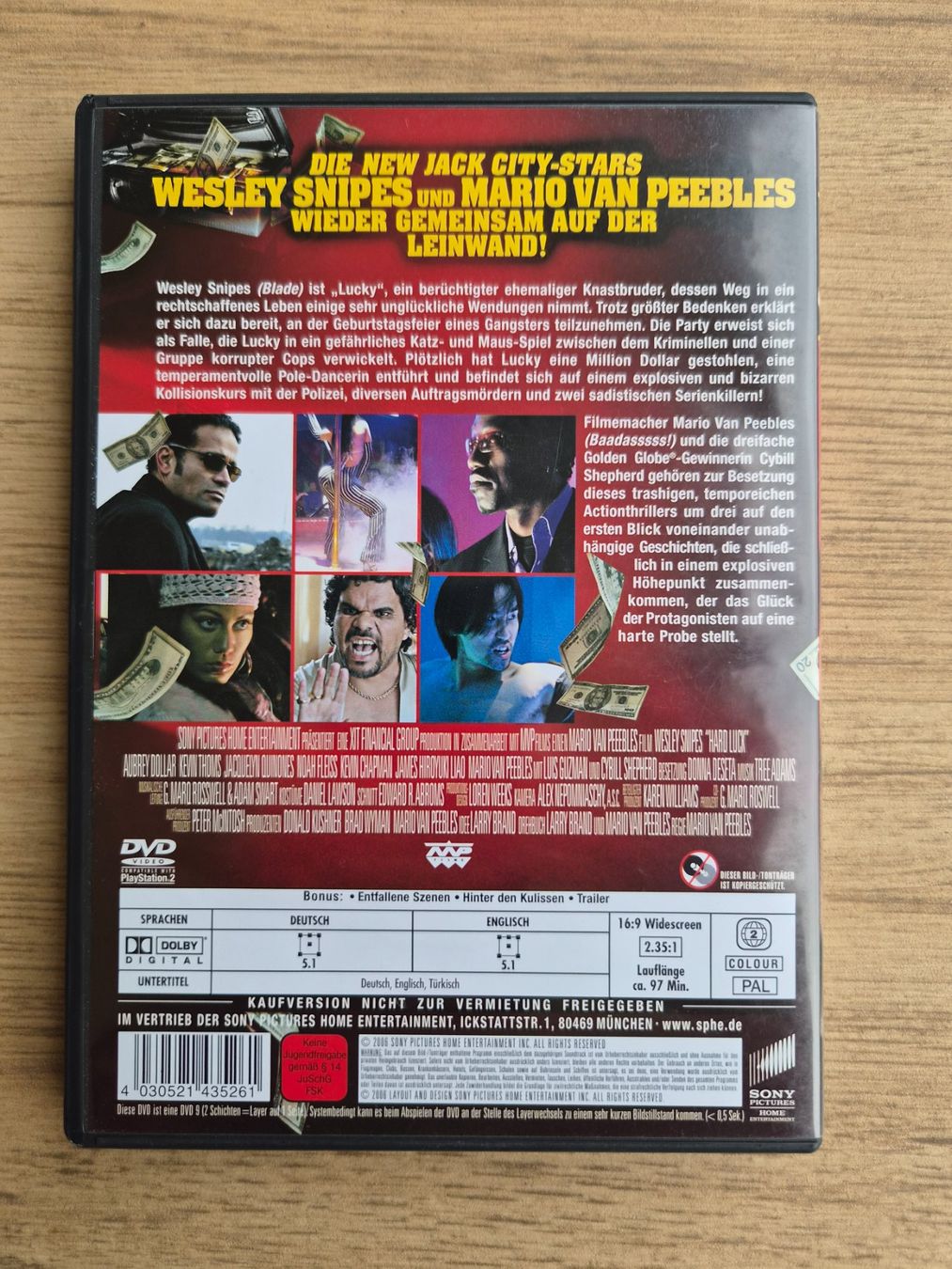 Tutti i DVDs: DVD "Hard Luck" – Usato da Diegten venduto da herala 1