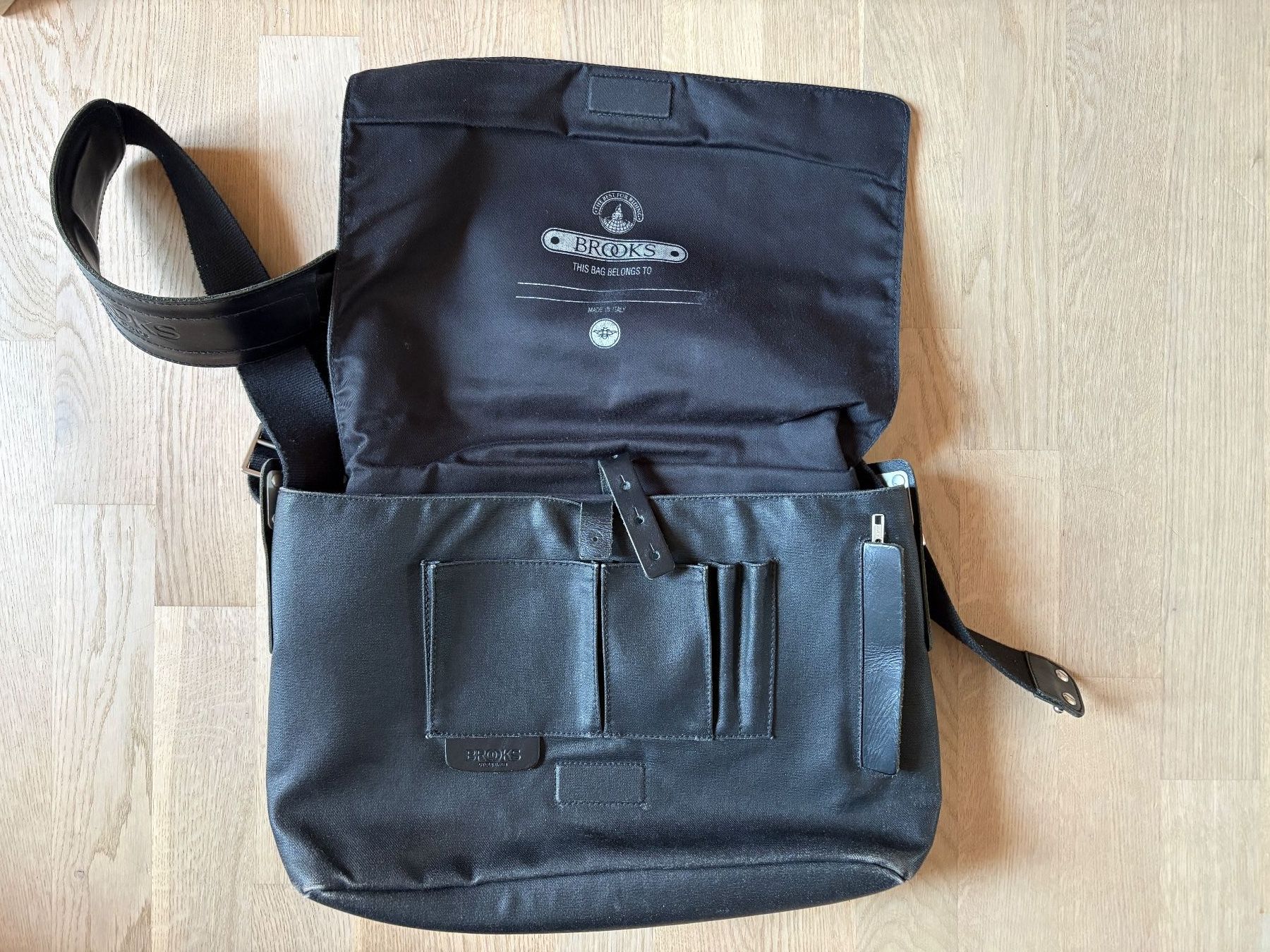 Brooks Borse: Brooks Barbican Canvas Messenger Bag – Usato da Elgg venduto da Jo_Naj 3