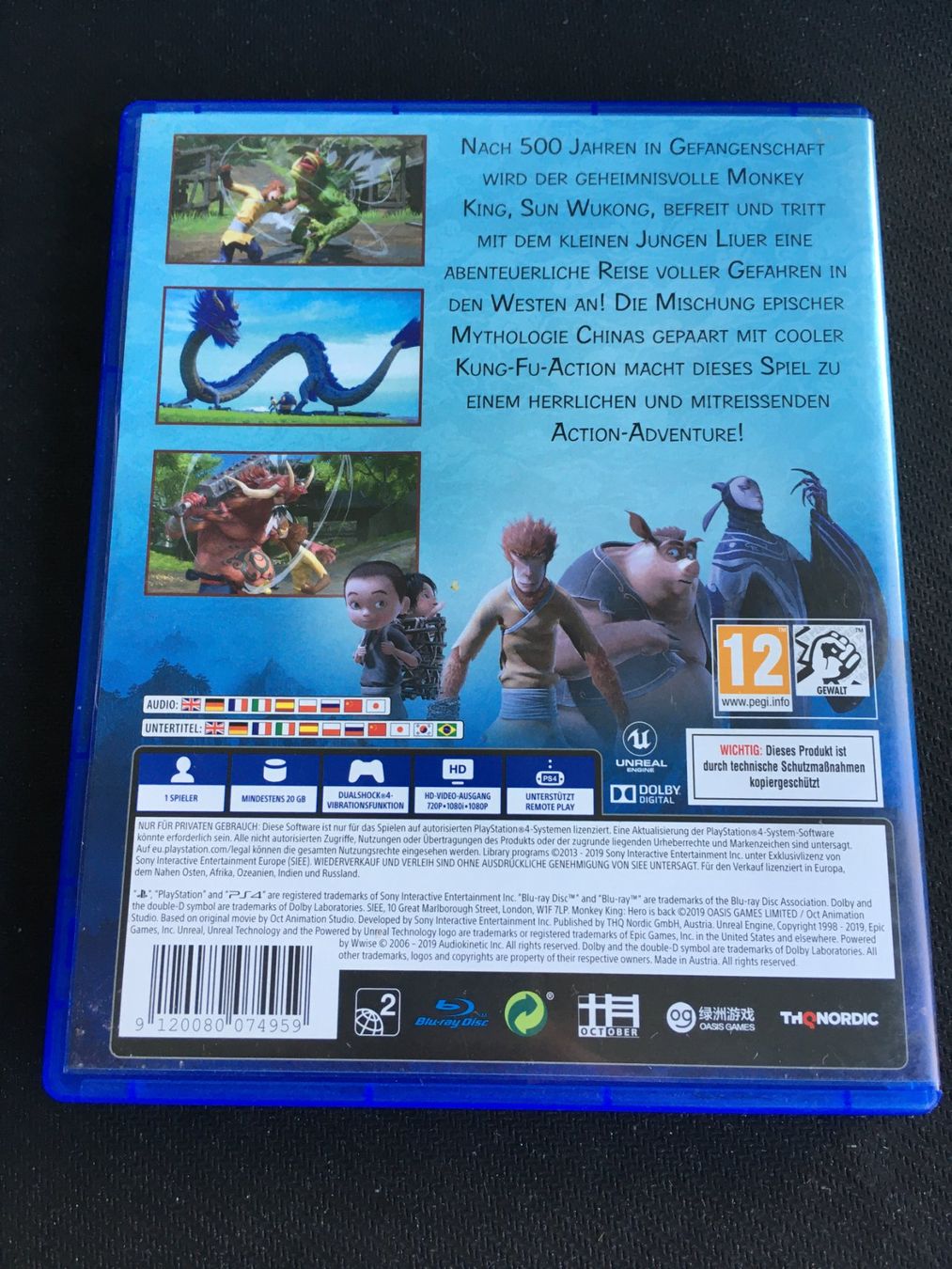 Sony Spiele: Monkey King is back für Playstation 4 – Gebraucht aus St.Gallen von Punktchen01 1