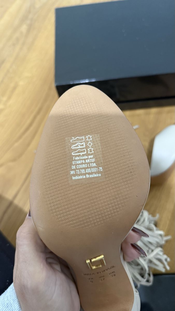 Scarpe da donna: Luz da Lua Sandalen Leder Fransen beige Grösse 39 – Nuovo (secondo la descrizione) da Horn venduto da FashionFlowerCh 7