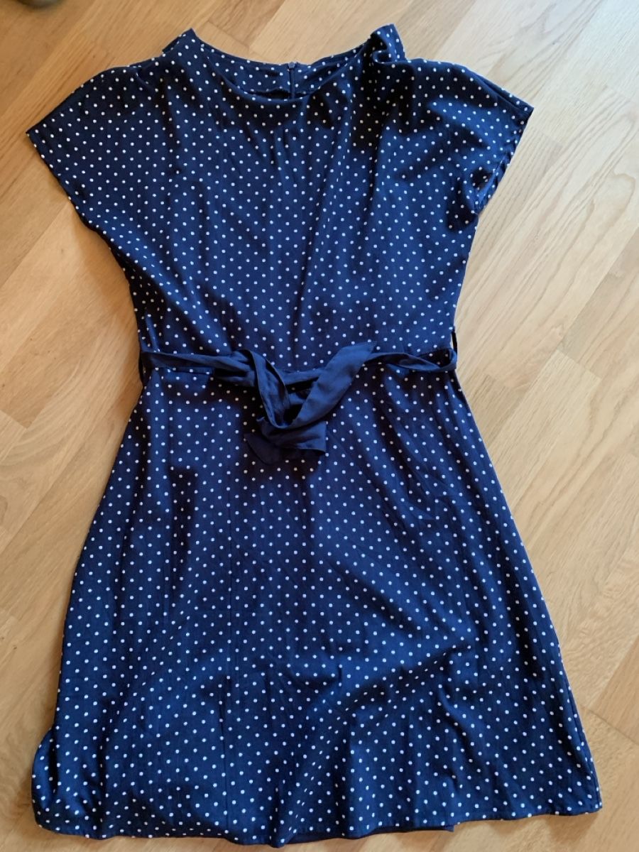 Benetton Vestiti: Robe Stile Benetton pois bleu taille M – Usato da Finhaut venduto da dod