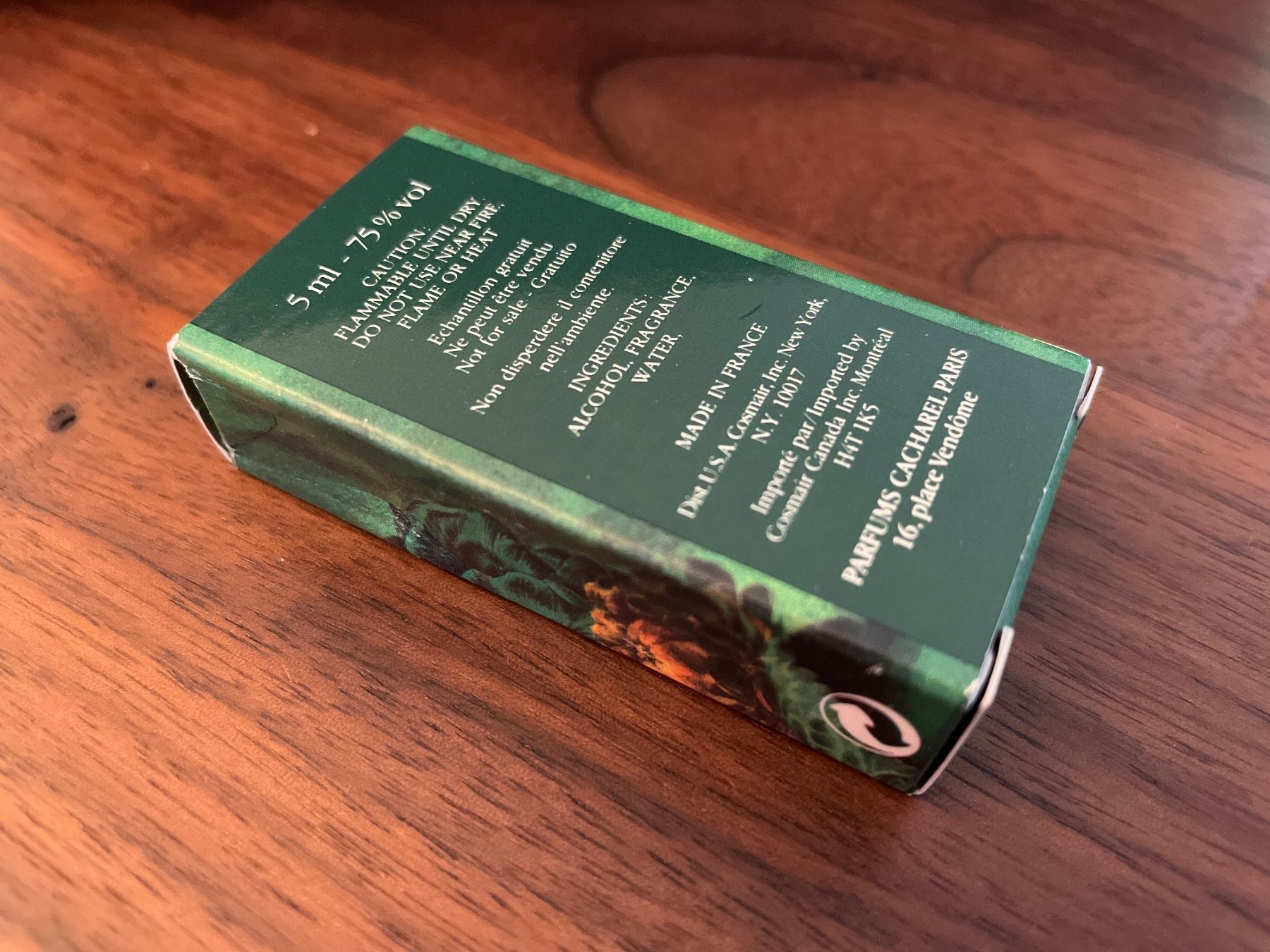 Profumi & Eau de Toilette: cacharel EDEN Eau de Parfum 5 ml Miniatur – Usato da Zürich venduto da plumita 5