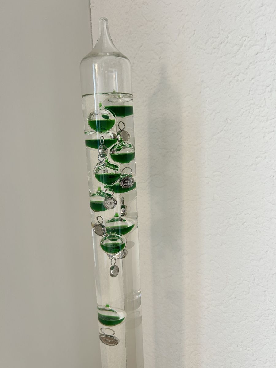 Altro per la casa: Galileo Thermometer, Dekoration, Glas, Wohnaccessoires – Usato da Basel venduto da Janisabdias 2