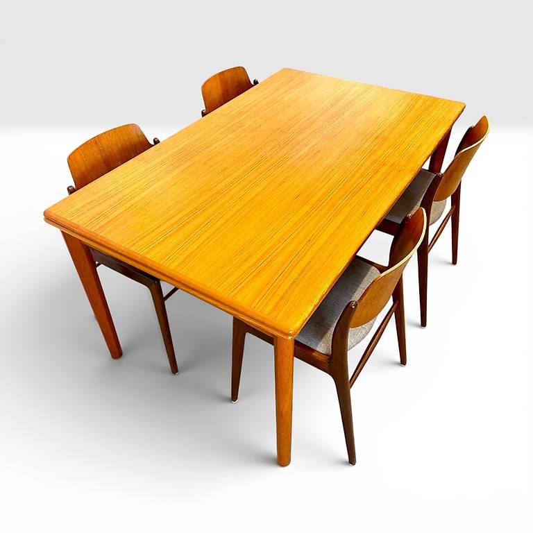 Tavoli: Mid Century dänischer Teak Ausziehtisch – Usato da basel venduto da vintory.ch 2