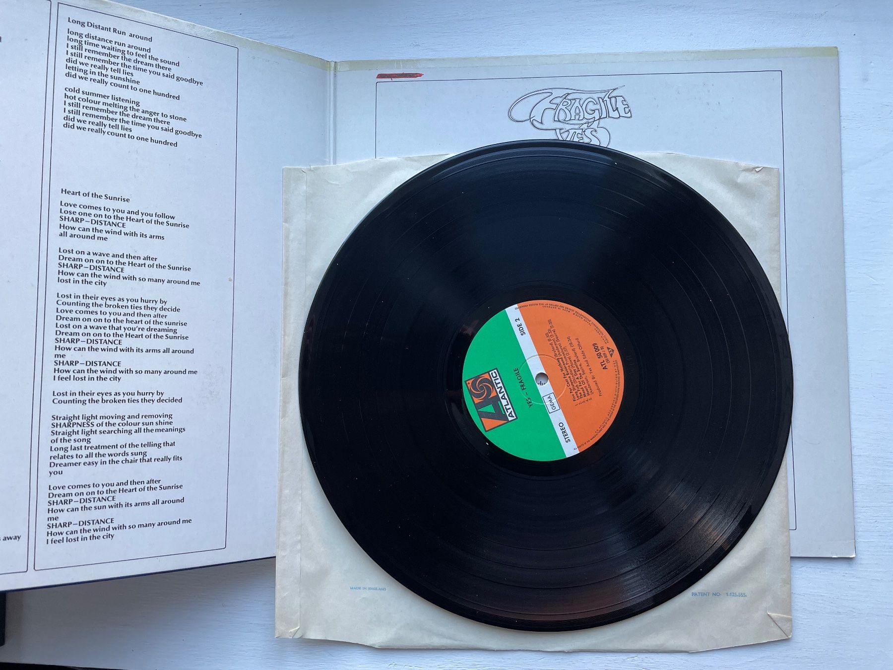 Dischi in vinile: Yes - Fragile - LP, 1973, Gatefold – Usato da Zürich venduto da Andy_t71 2