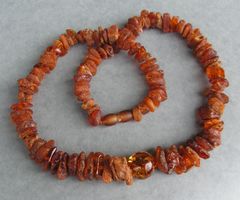 ♥ KETTE / BALTISCHER MEERES Bernstein ♥