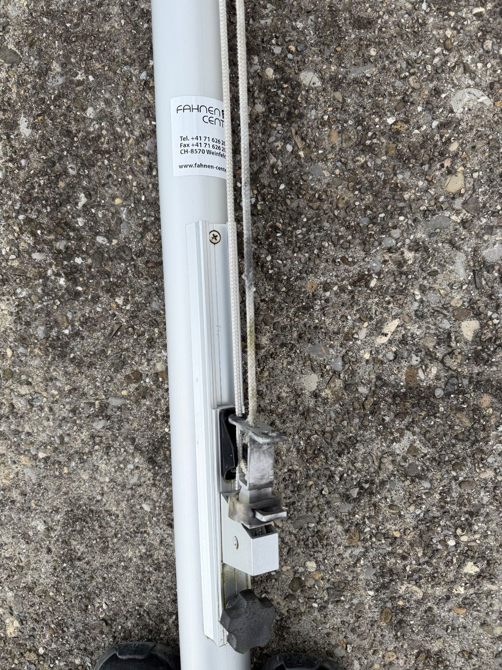 Fahnen: Fahnenmast 6m Alu – Gebraucht aus Rehetobel von bodystyl 4