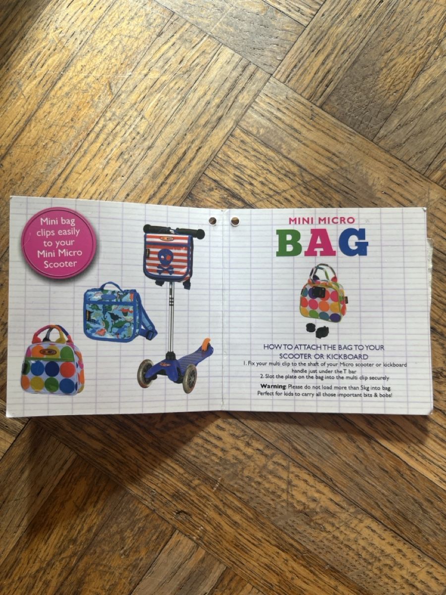 Micro Veicoli per bambini: Sac Mini Micro pour trottinette micro – Usato da Ecublens VD venduto da Mauchat 1