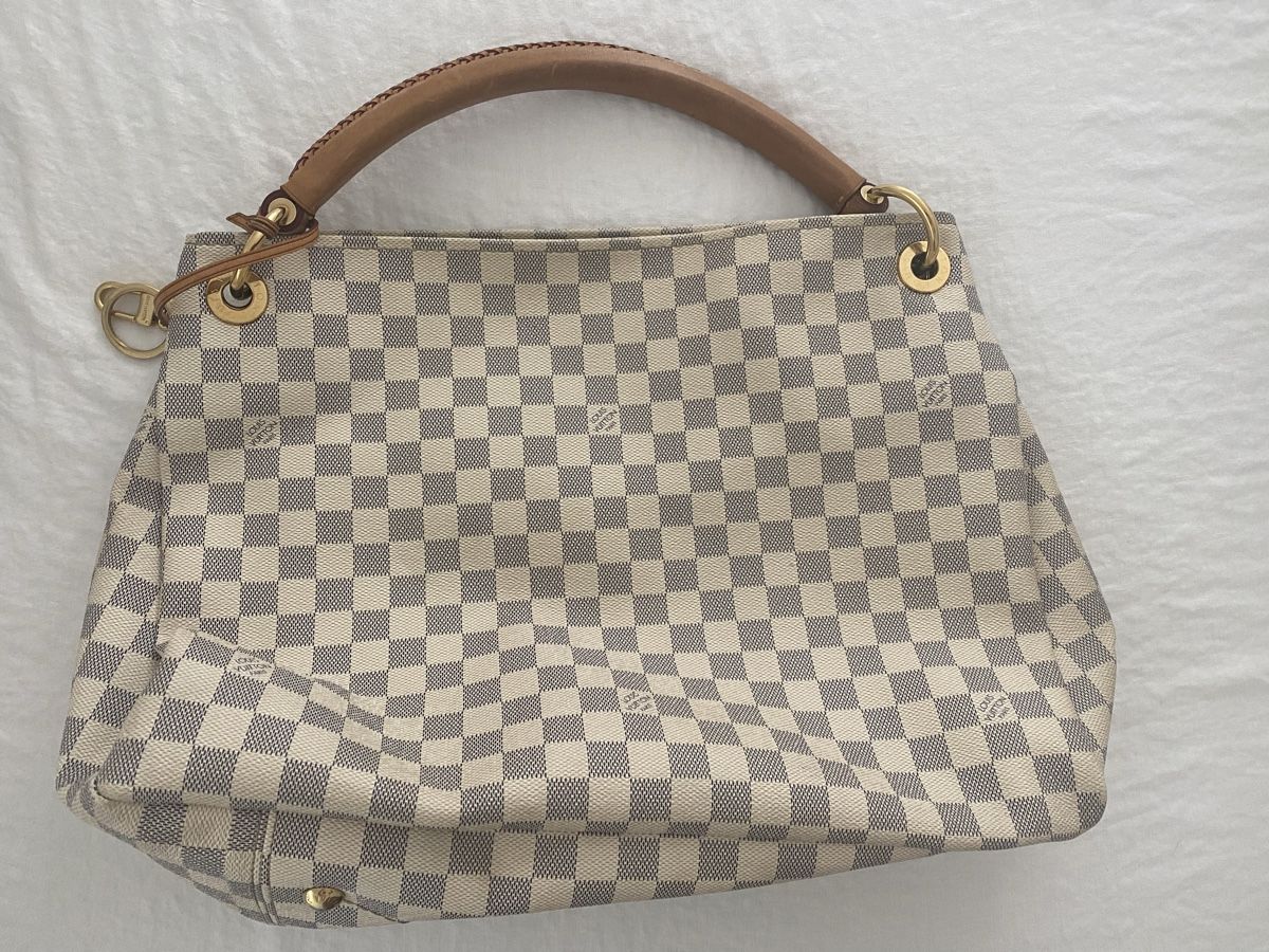 Louis Vuitton Borse da donna: Louis Vuitton Artsy MM Damier Azur – Usato da Zürich venduto da Nat021