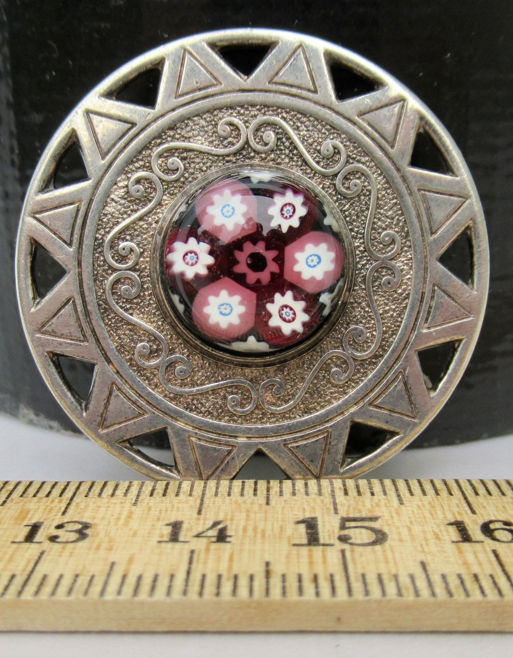 Broches & Aiguilles: Millefiori Brosche Silber – D'occasion à Bern par Colligentes 8