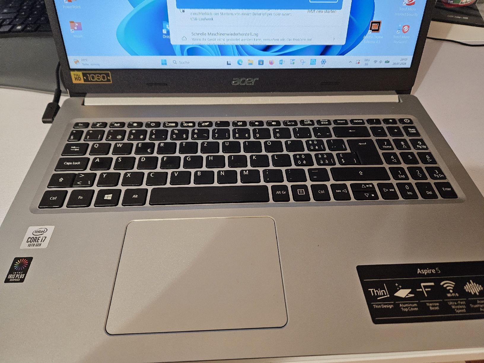 Acer Notebook: Acer A515-55-78W2 Laptop – Usato da Horgen venduto da Modena0 1