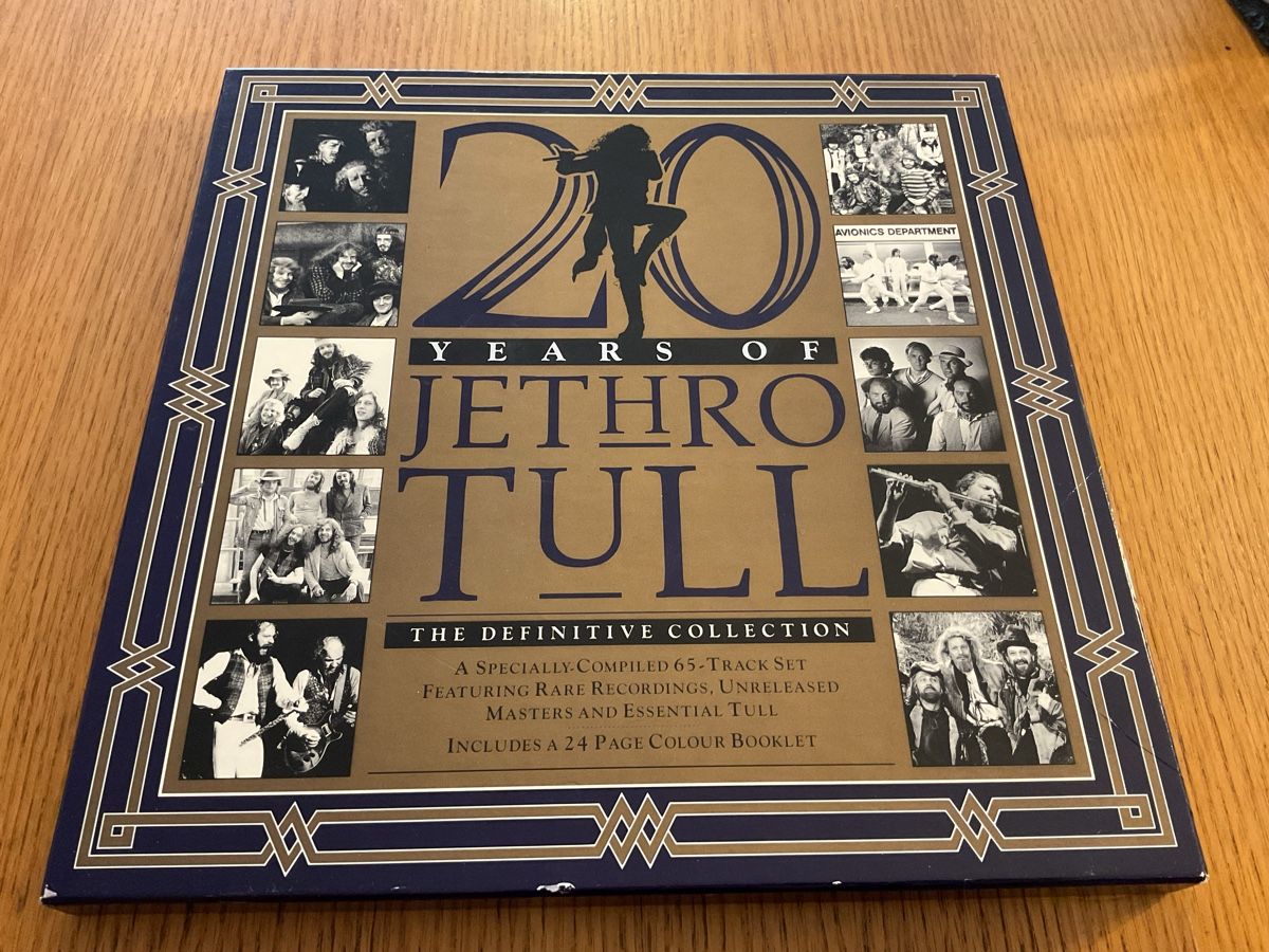 CDs: Jethro Tull 20 Years Box Set 3 CD mit Begleitheft – Gebraucht aus Steinach von Quarkie
