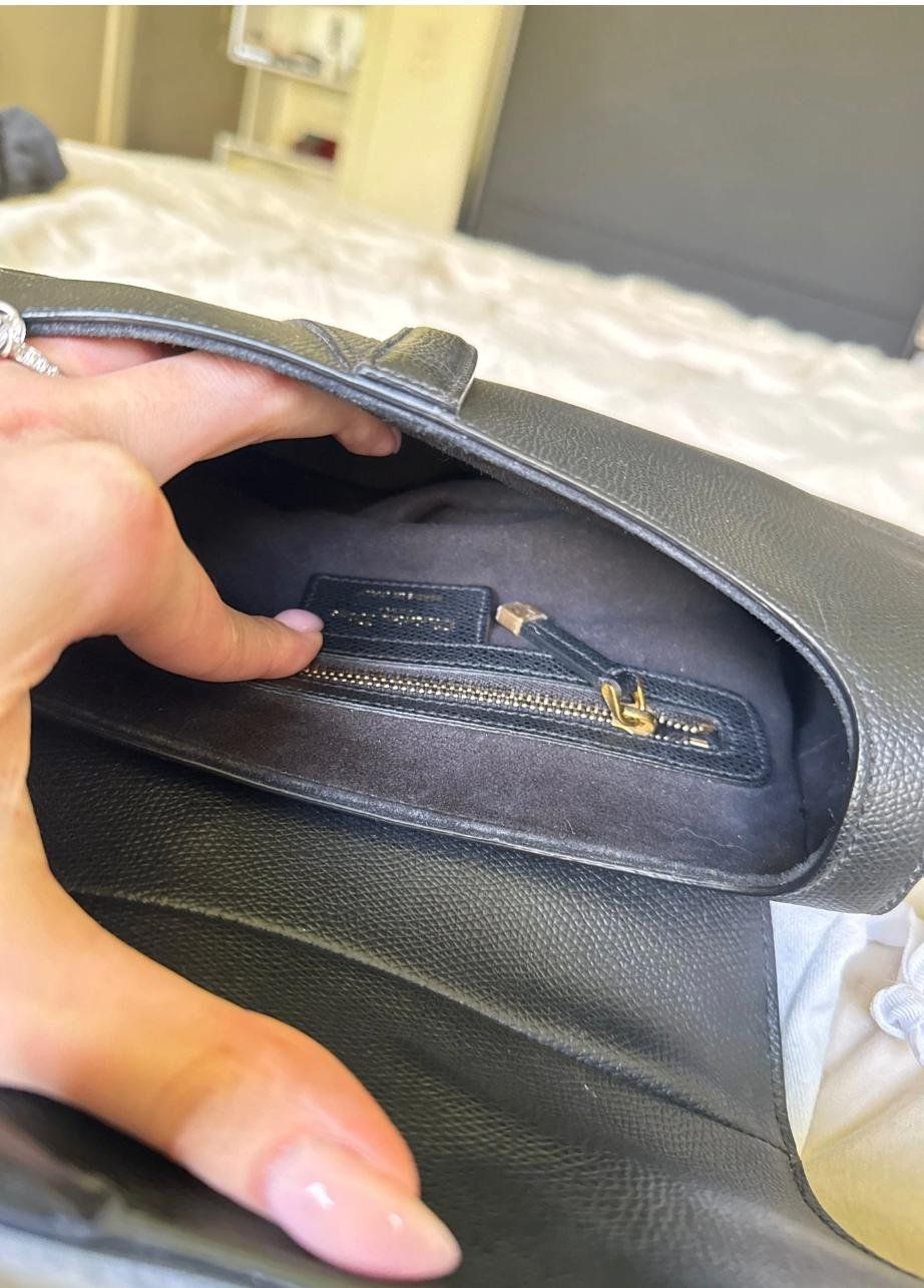 Dior Borse da donna: Dior Sac à main en cuir Saddle noir – Usato da Arzier venduto da Yannonly 5