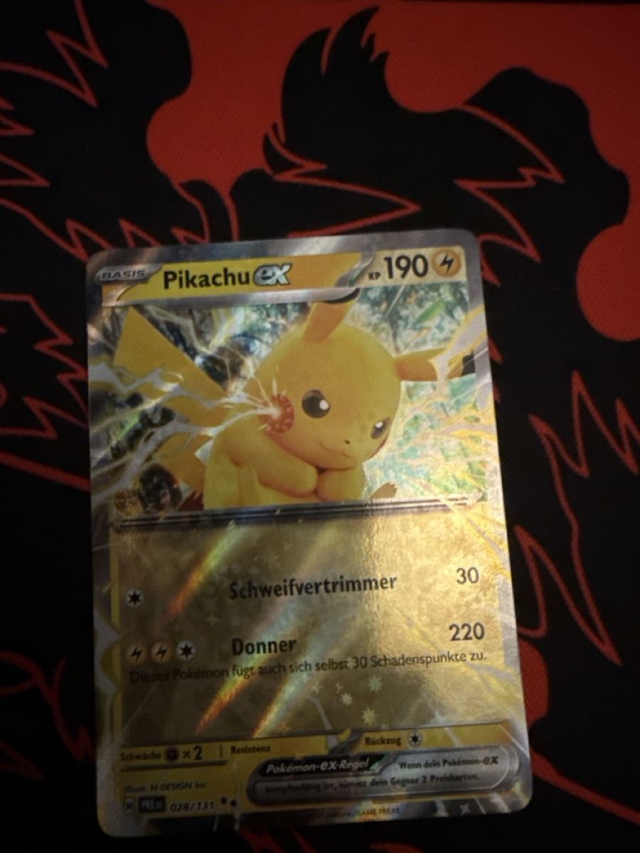Pokémon Cartes à collectionner: Pikachu ex DE – Neuf (Voir description) à Basel par ari_s727 1