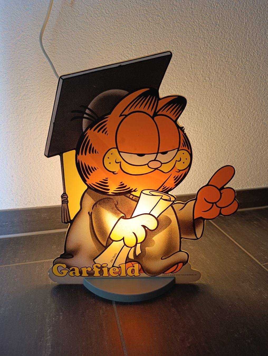 Lampade: Garfield Lampe von 1978, Student – Usato da Wil SG venduto da Donaldus 1