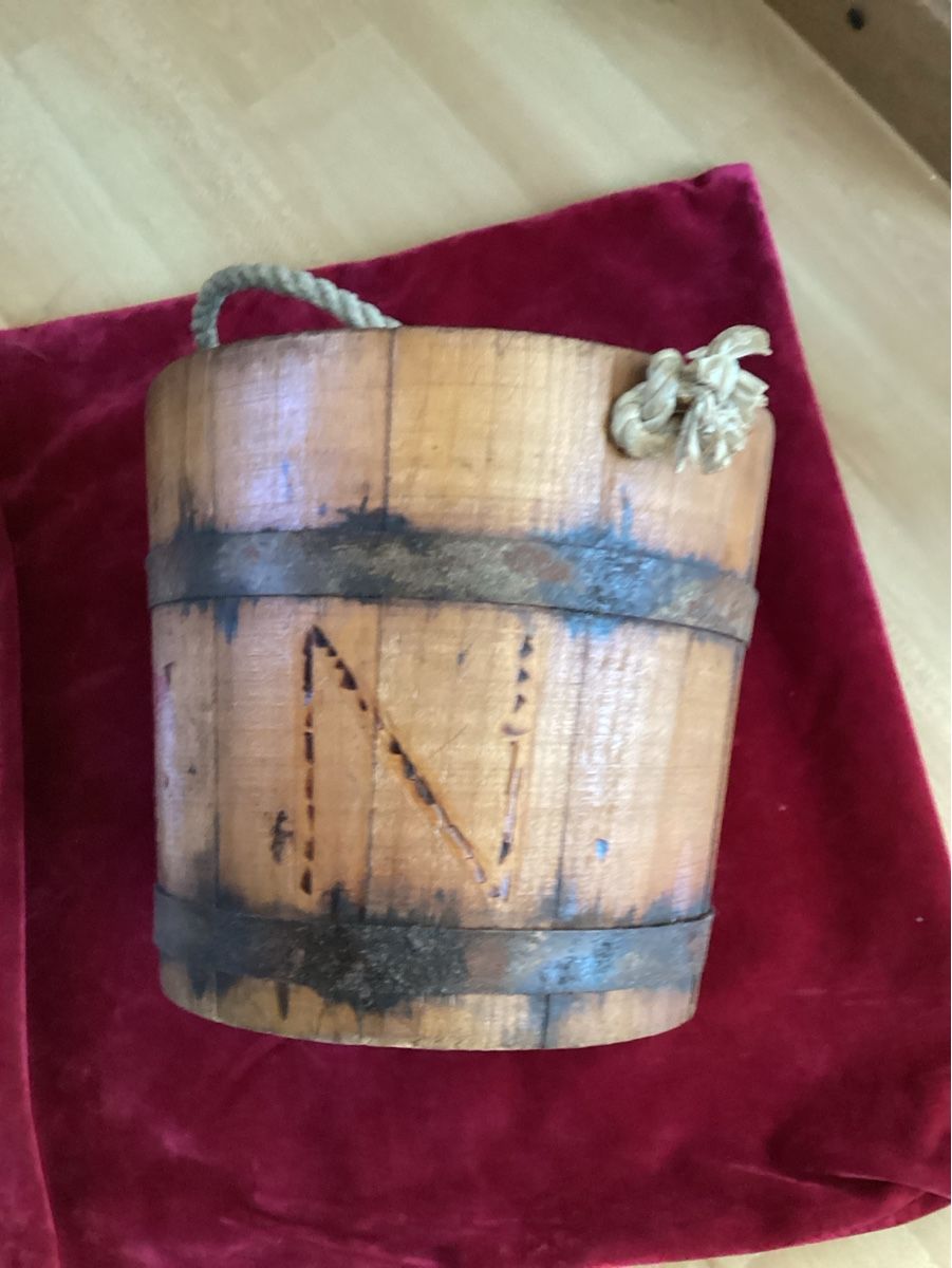 Altro per la casa: Antiker Holzeimer mit Hanfseil gebraucht – Usato da Nunningen venduto da Vintage59 5