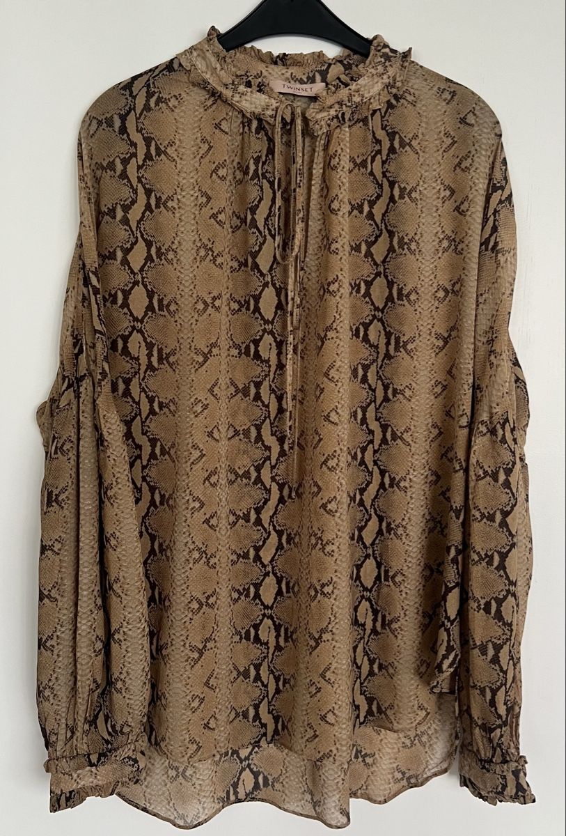 Twinset Chemisiers: TWINSET Bluse  Grösse 50  – Neuf (Voir description) à Uster par Family_Boutique