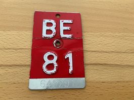 Velonummer BE 1981