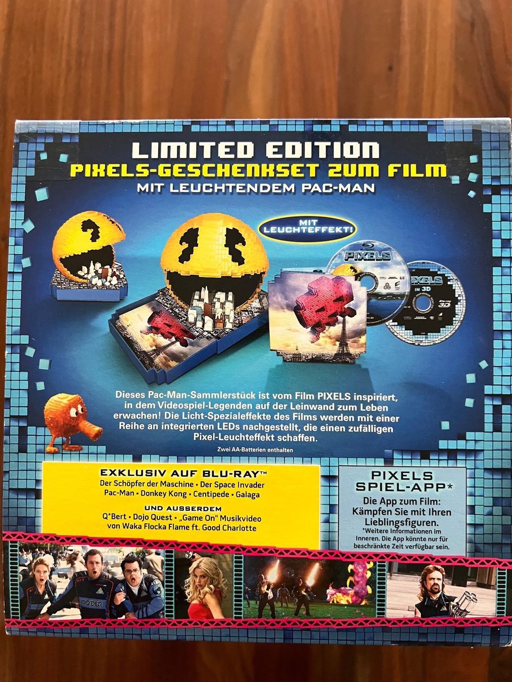 Tutti i DVDs: Pixels Limited Edition Blu Ray NEU – Nuovo e nell'imballaggio originale da Dübendorf venduto da CellarSeller 2