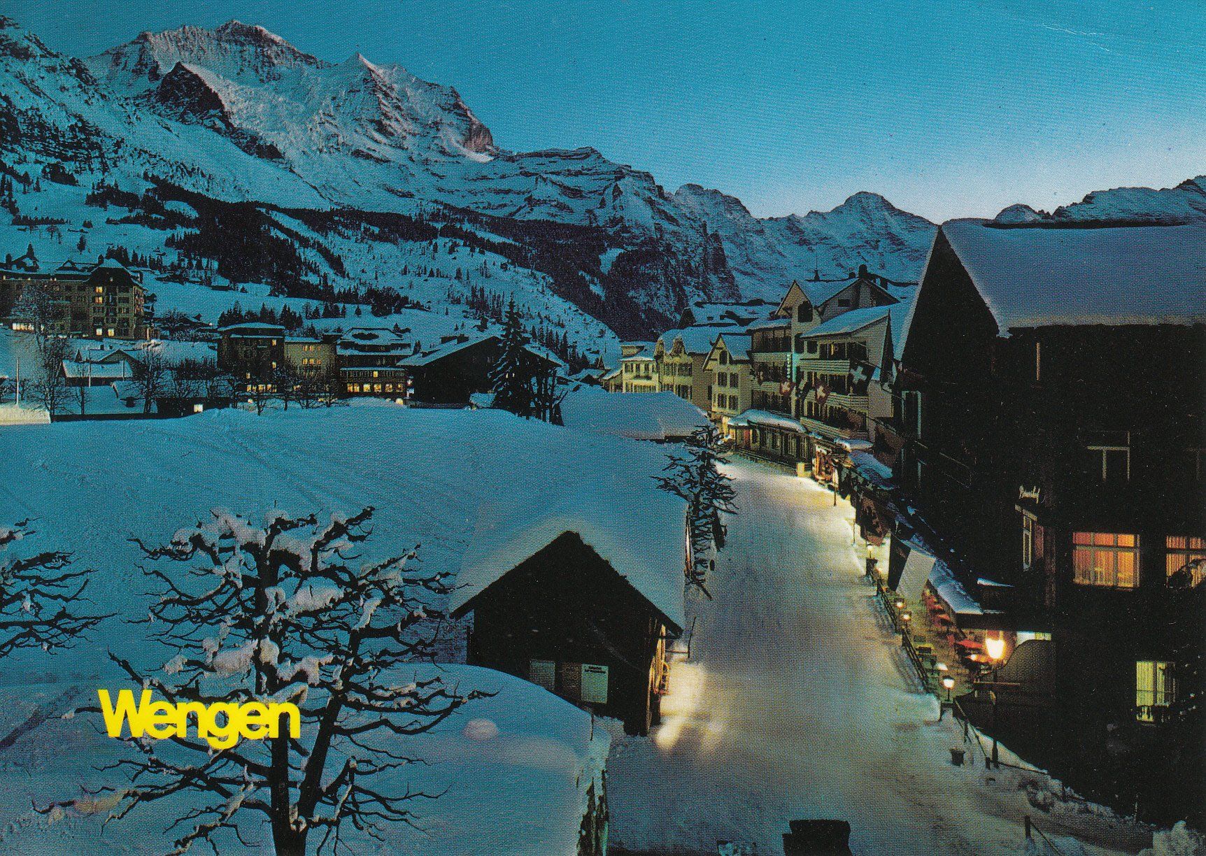 Cartoline postali: Wengen 1993 – Usato da Bürglen TG venduto da StampGraf