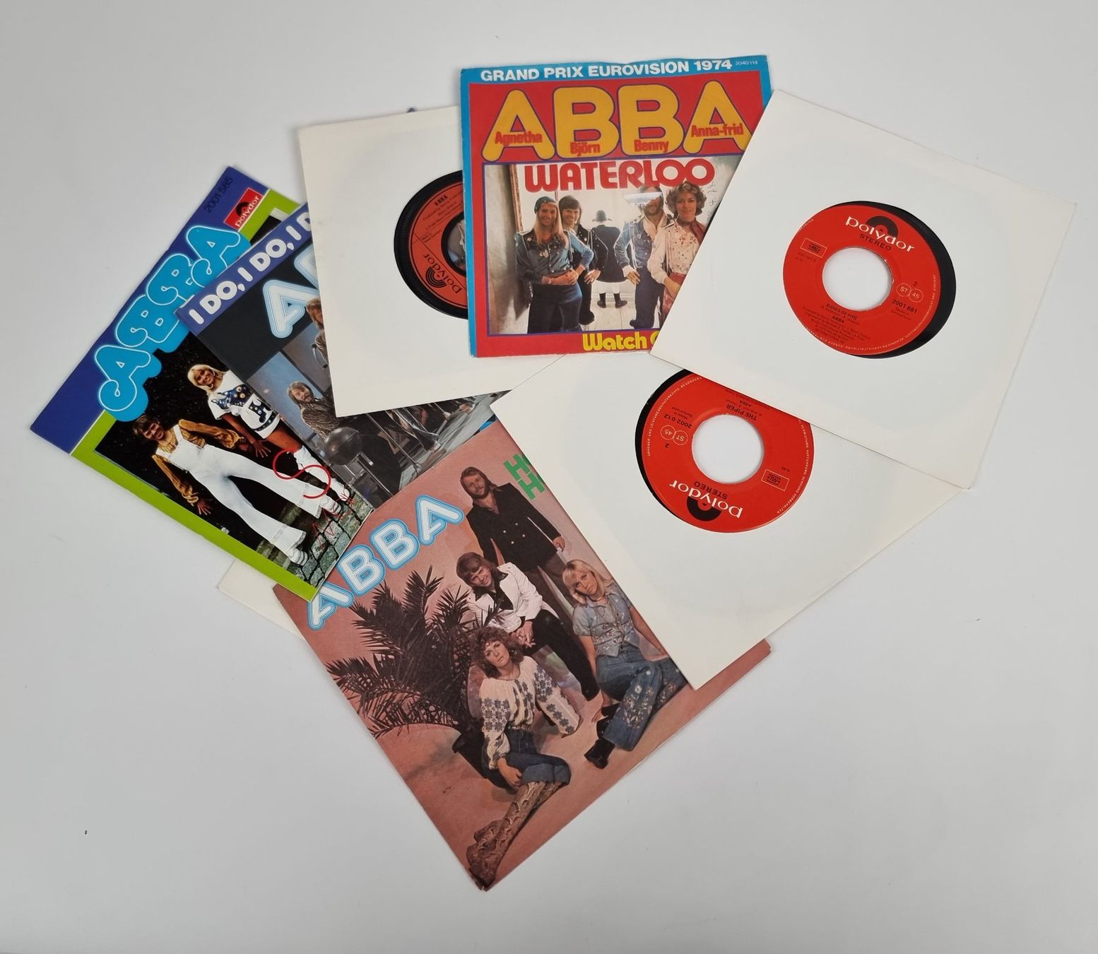 Schallplatten: 8x ABBA 7" Vinyl-Singles – Gebraucht aus Urtenen-Schönbühl von Restwert_Schoenbuehl 4