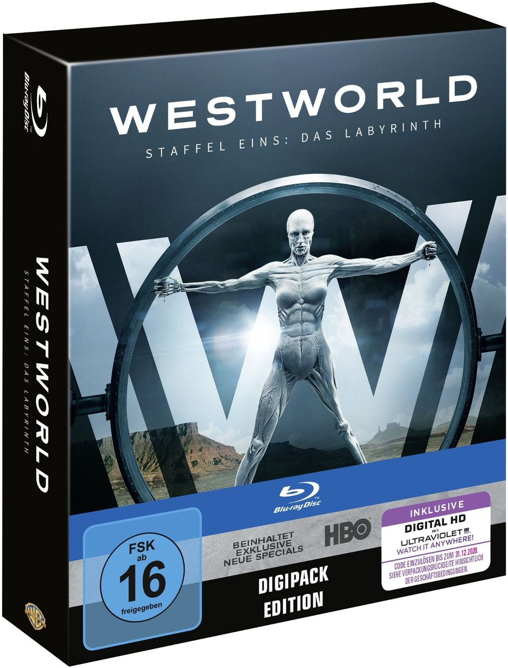 Alle DVDs: Westworld - Die Komplette Staffel 1 - Das Labyrinth - LE/BD – Neu (gemäss Beschreibung) aus Volketswil von cinephilia
