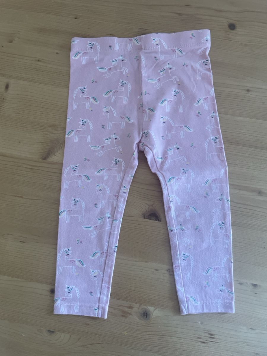 Strümpfe & Strumpfhosen: 2x Mädchen Leggings Gr. 86, Rosa, Einhorn-Motiv – Neu (gemäss Beschreibung) aus Spreitenbach von Gloxinia 1